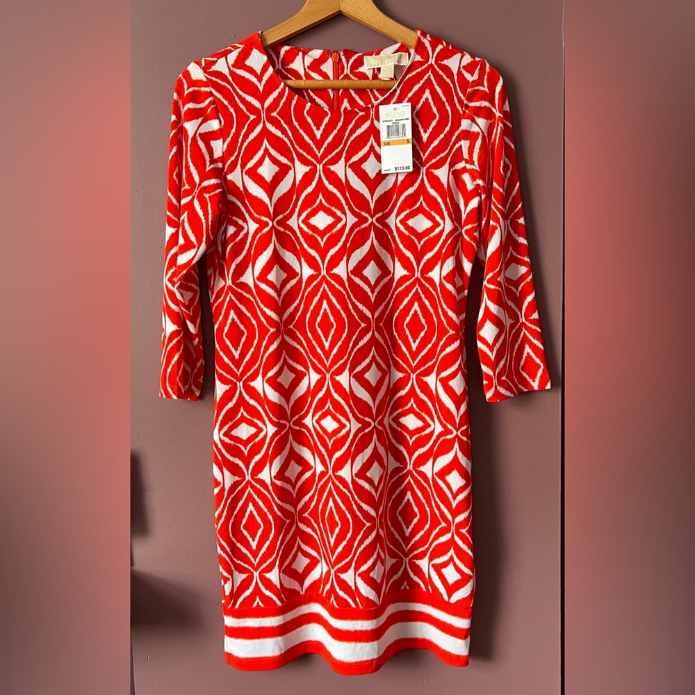 MICHAEL Michael Kors Mandarin Shift Dress